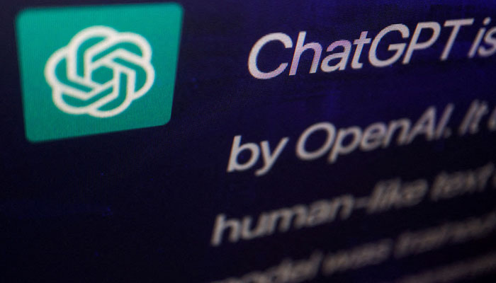 A response by ChatGPT, an AI chatbot developed by OpenAI, is seen on its website in this illustration picture taken February 9, 2023.-Reuters