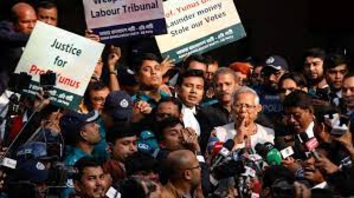 Nobel Laureate Muhammad Yunus condemned in Bangladesh work regulation case
